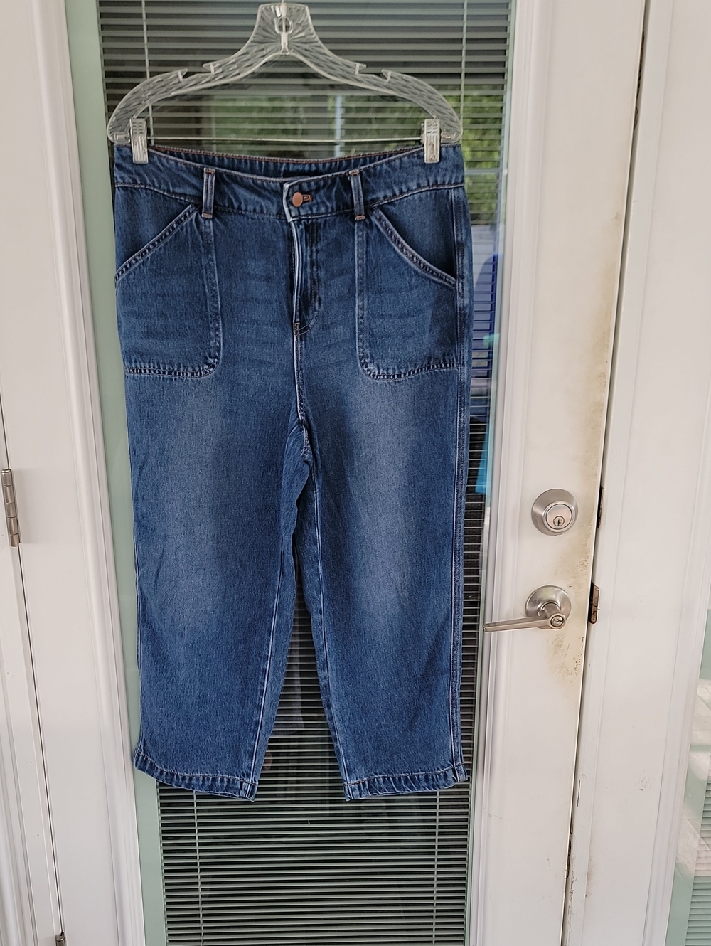 Talbots Summerweight Straight Leg Ankle Jean Sz 8P - Picture 2 of 12